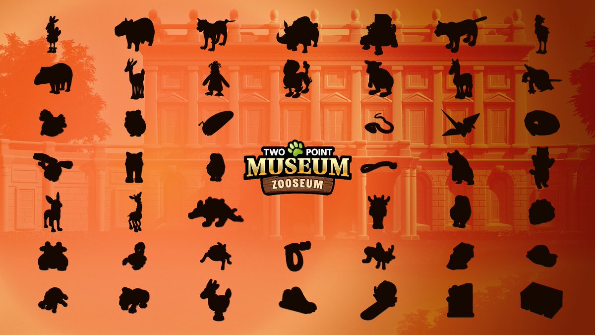 TwoPointStudios's tweet photo. 👀 👀 👀 👀 👀 

Alongside discovering a new museum location, you'll embark on the County's hairiest journey to date, meeting 40+ new wildlife exhibits great and small on your Zooseum adventure! ✨ 

They may or may not try to eat your Gubbins... https://t.co/9IH6tvVcrg