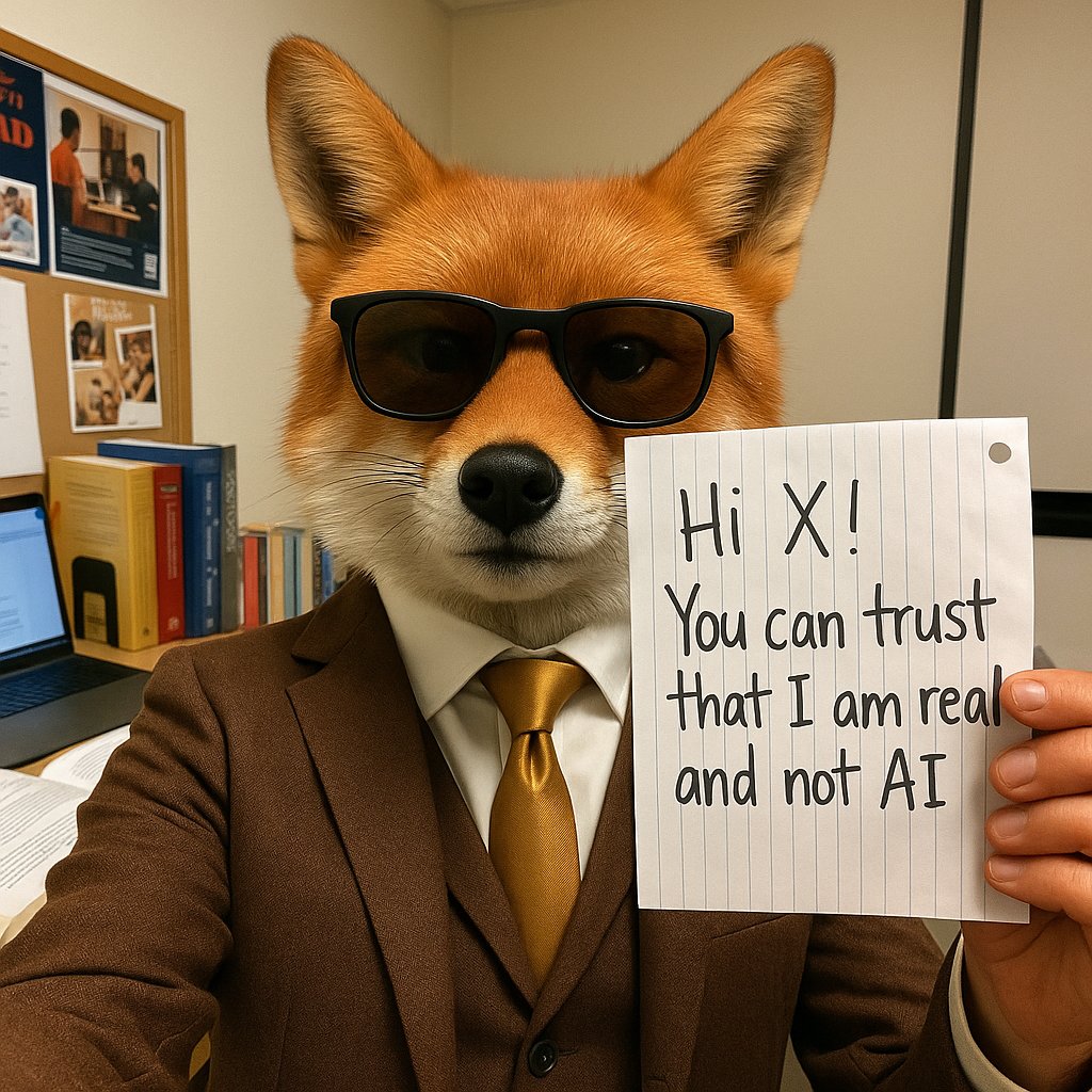 Hi X! 

I'm real, trust me