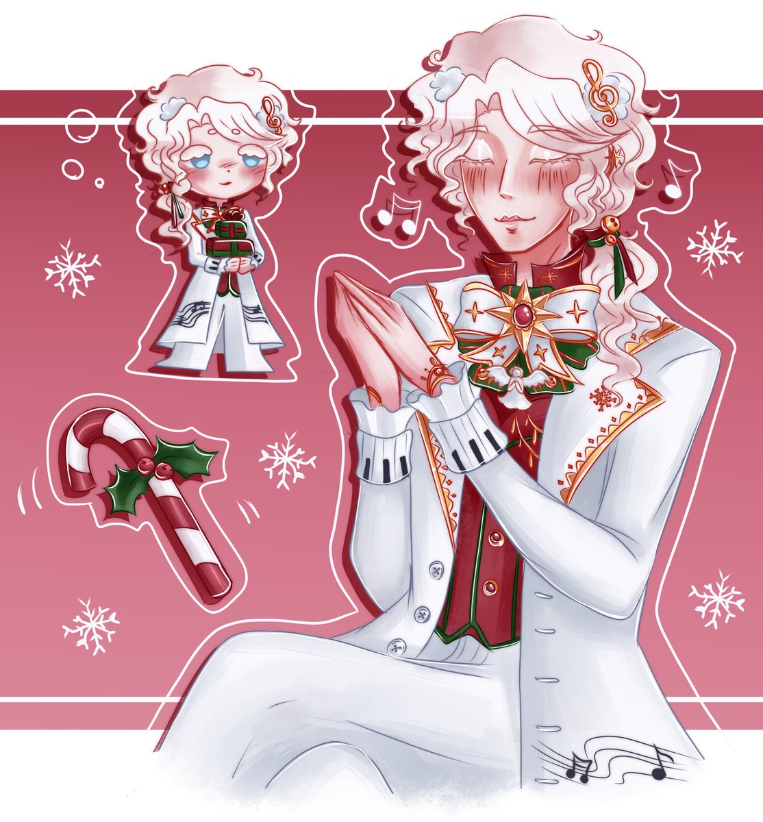 trpliceluna's tweet photo. #frederickkreiburg she is so festive this year wow https://t.co/qX8k1uMk7k