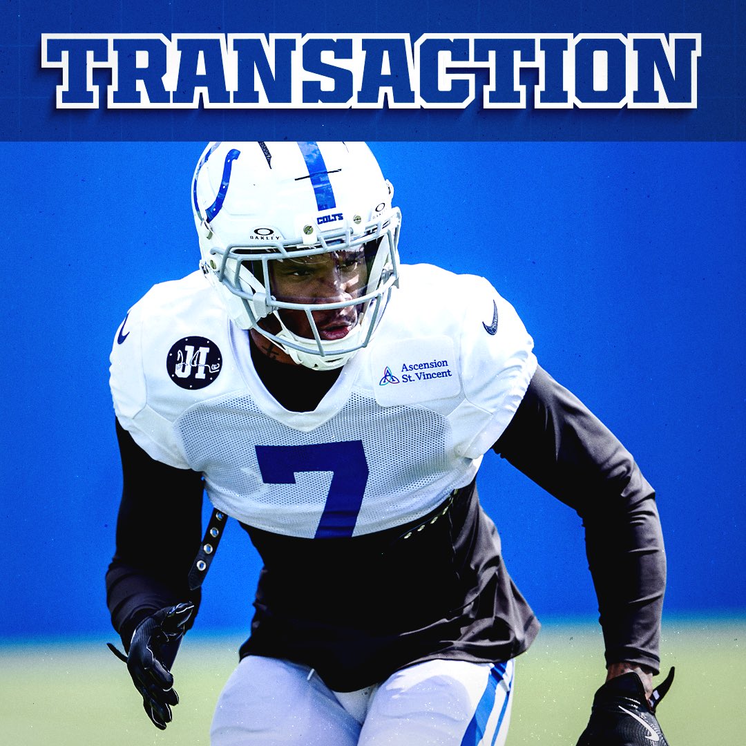 Colts's tweet image. we have activated CB Charvarius Ward Sr. from IR.

we have also waived CB Cameron Mitchell.