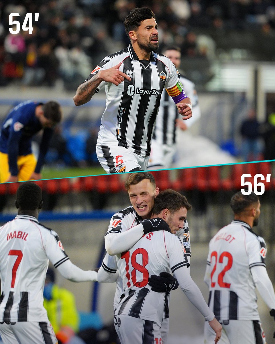 LaLiga2's tweet image. 🔥 𝐏𝐀𝐌 𝐏𝐀𝐌 𝐎𝐑𝐄𝐋𝐋𝐔𝐓. 

Dos minutos de oro. 

#LALIGAHYPERMOTION