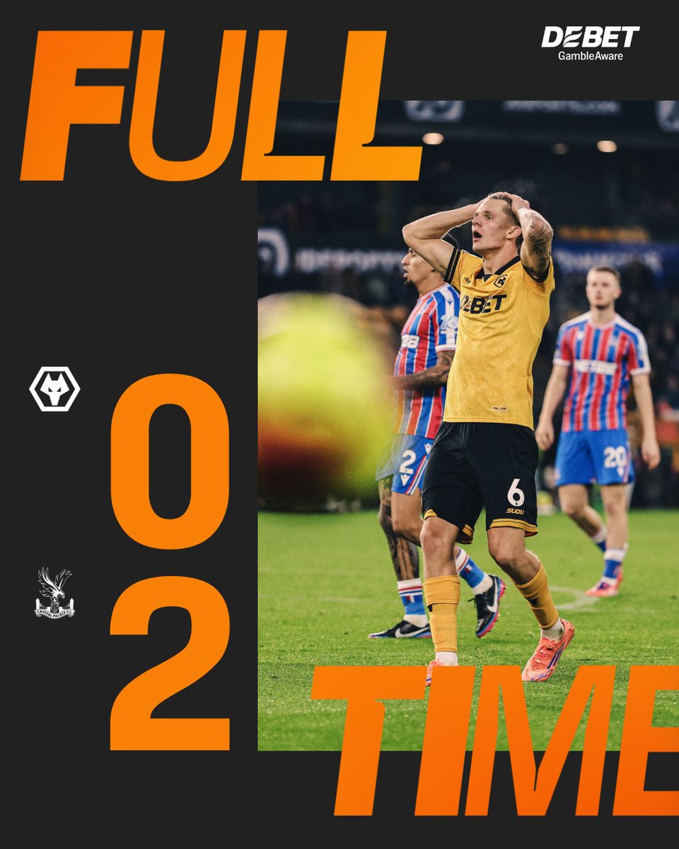 Wolves's tweet image. It ends in defeat.

🐺⏱️