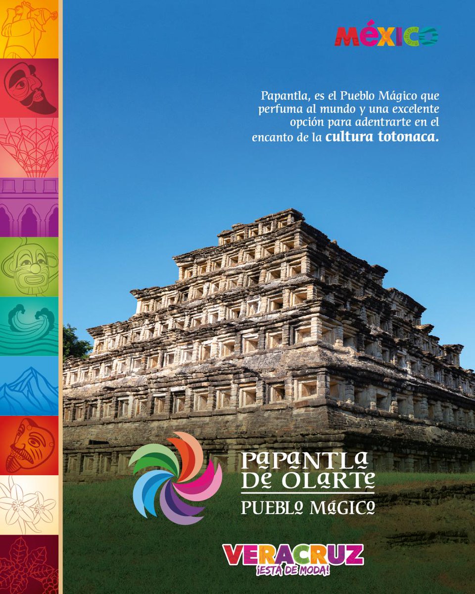 VeracruzTurismo's tweet image. Adéntrate en el Pueblo Mágico 🏵️ de📍Papantla, un destino único por su cultura viva y con 3️⃣ Patrimonios Culturales por la UNESCO.

¿Ya lo conoces? 🤩

#VeracruzEstáDeModa ✨
