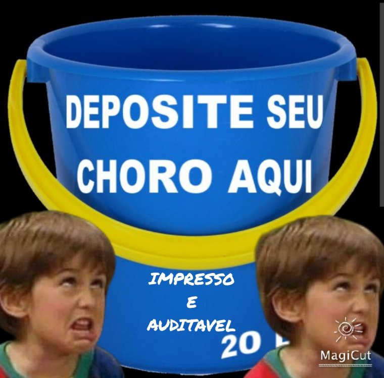 Chega de mi-mi-mi,vai ficar chorando até quando...
O choro é livre.
BOLSONARO PRESIDIÁRIO