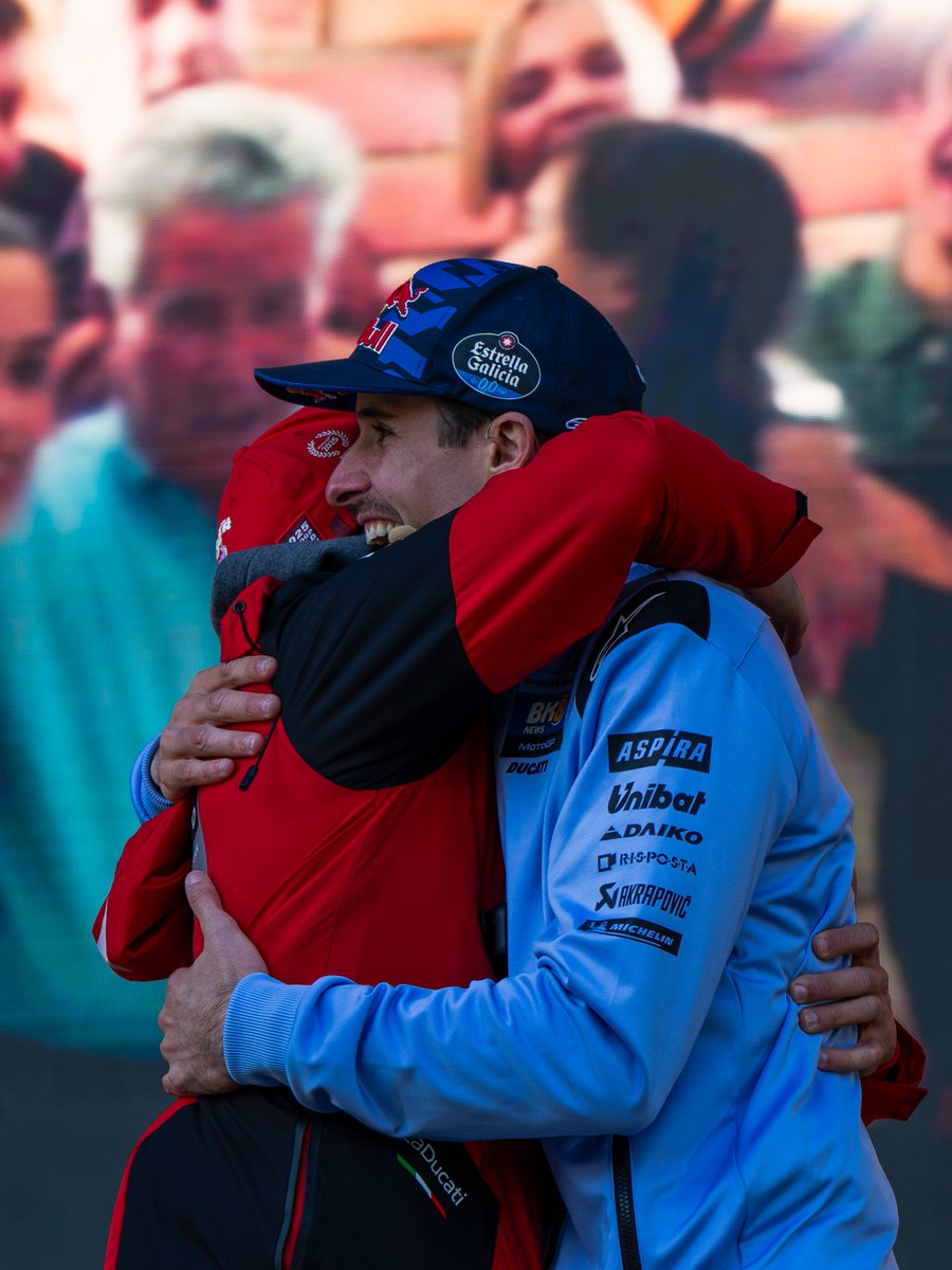 Back home as 2025 #MotoGP World Champ and runner-up! 🏡

Today, <a href="/marcmarquez93/">Marc Márquez</a> and <a href="/alexmarquez73/">Alex Márquez</a> have celebrated their historic feat in their hometown! 🤩