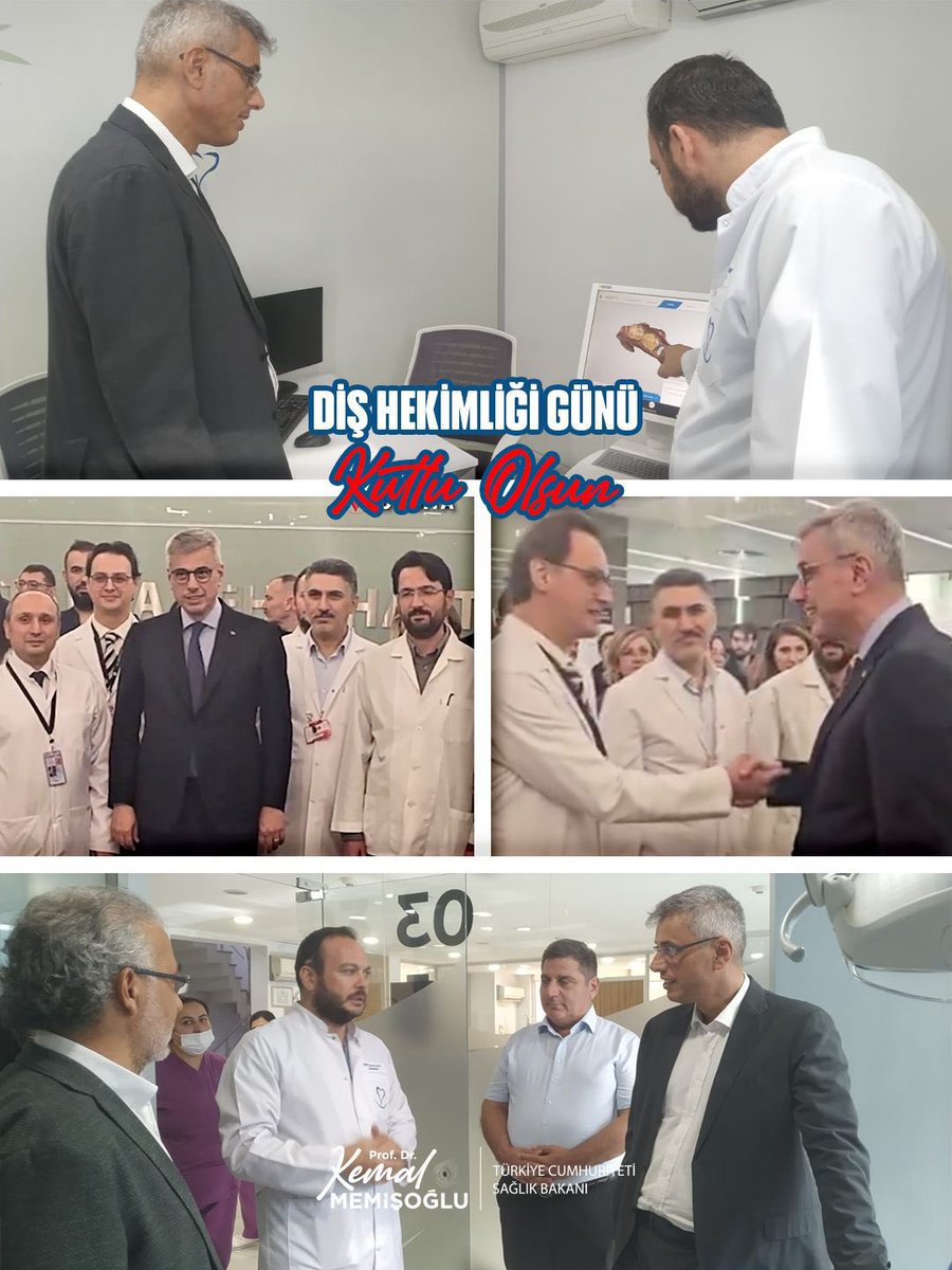 Bizleri sağlıkla gülümseten, milletimizin sağlığı için emek veren, gülüşlerimizin kahramanı olan kıymetli diş hekimlerimizin Diş Hekimliği Günü'nü tebrik ediyorum. 

İyi ki varsınız, iyi ki bizimlesiniz. ❤ 
#DişHekimliğiGünü