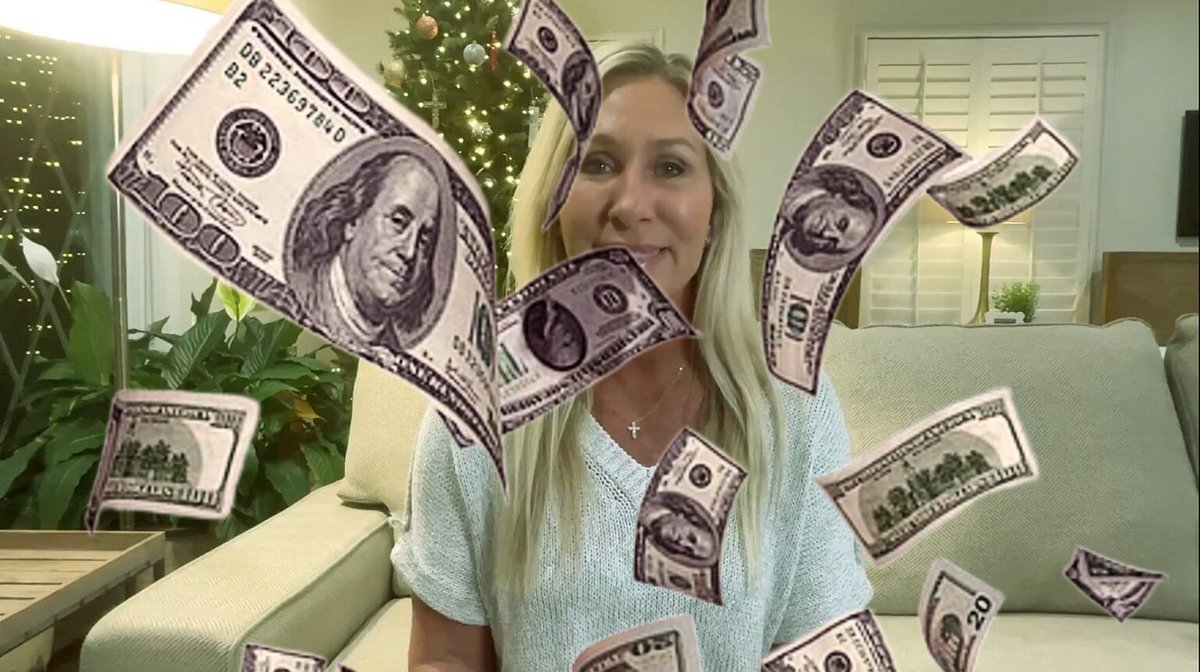 #MarjorieTaylorGreene it's not #love you're doing this for, it's #money. youtu.be/sNaH5cWhU_g?si…