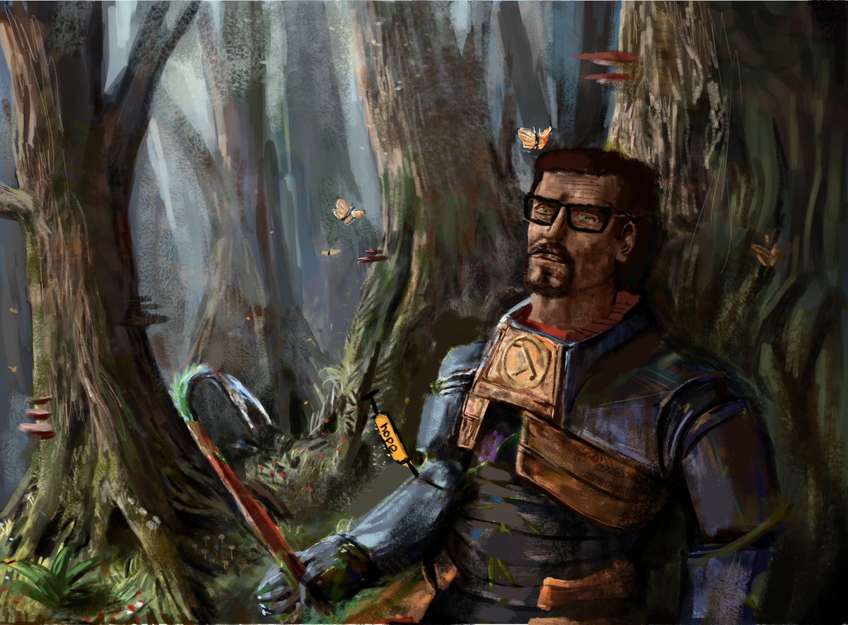 pixel_axel's tweet image. oh...Gordon... YOU ARE BACK1