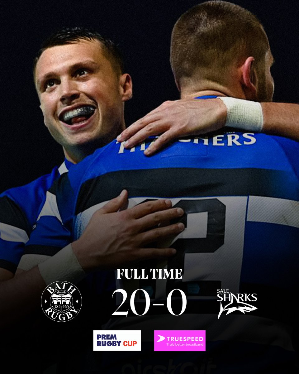 We secure the bonus point win in the PREM Rugby Cup!

🤝 <a href="/theTRUESPEED/">Truespeed</a>