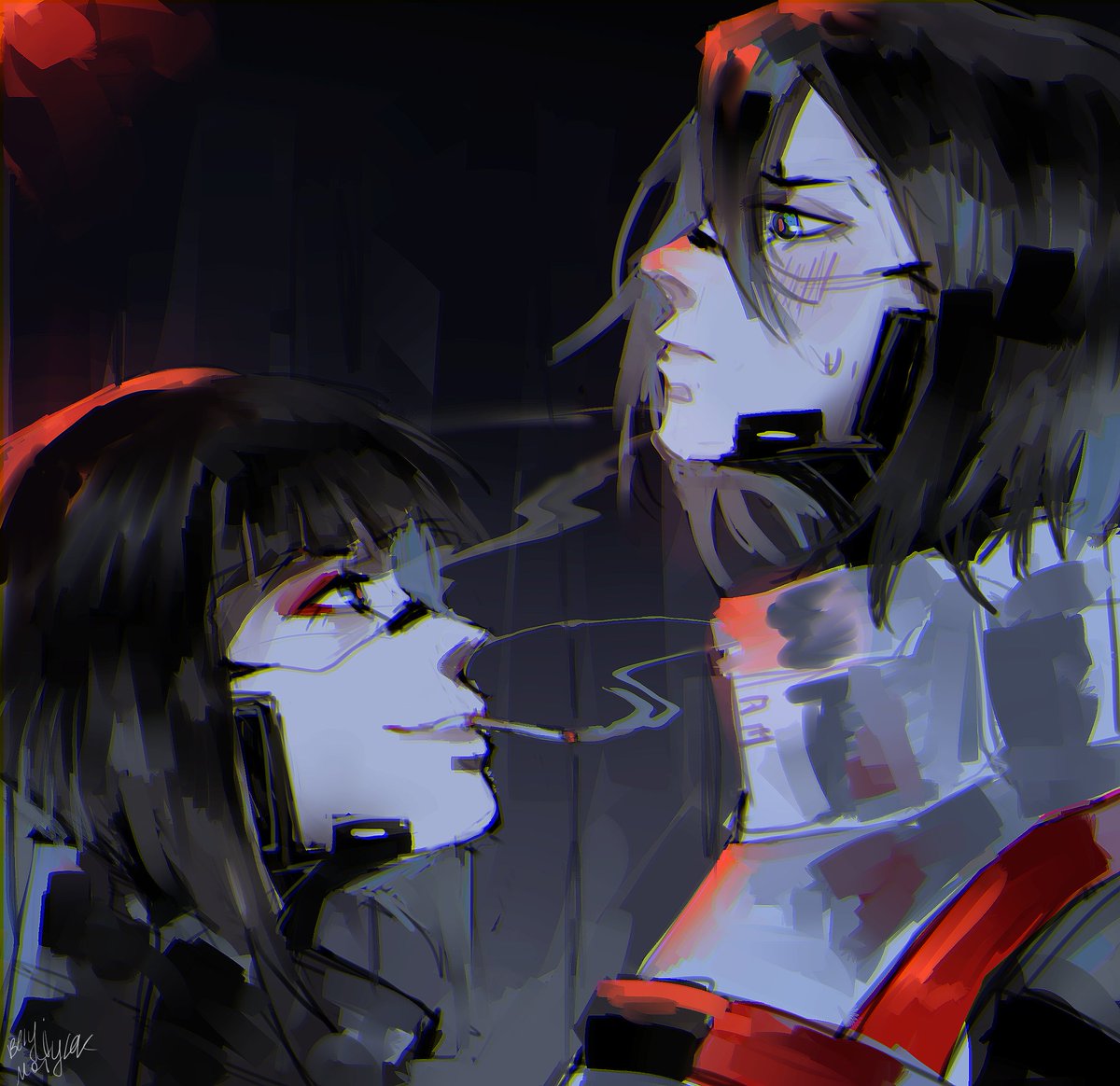 belyjmotylek's tweet image. old starch art
#SIGNALIS