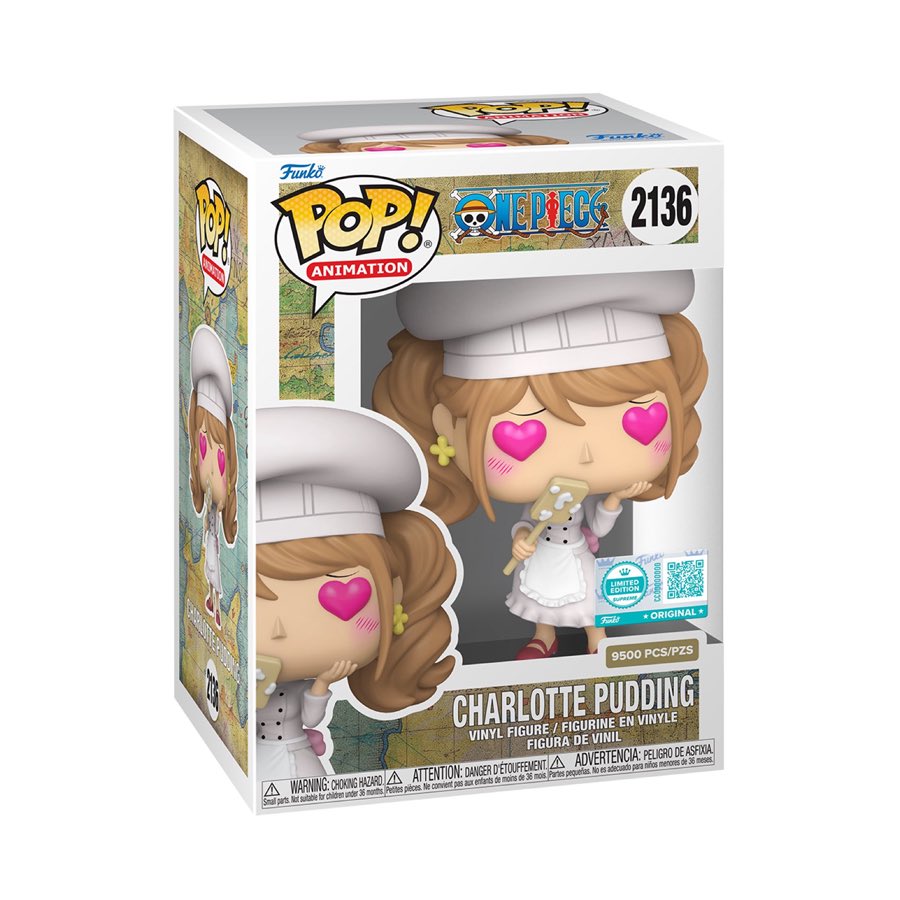 5 MINUTE WARNING:

Chalice Collectibles exclusive Funko Pop! Charlotte Pudding drops TODAY at 9am PT / 12pm ET. Limited to 9500 pcs.

chalicecollectibles.com

Limit 1 regular / 2 signed

Both can be ordered at the same time.

#OnePiece 
#FunkoPop