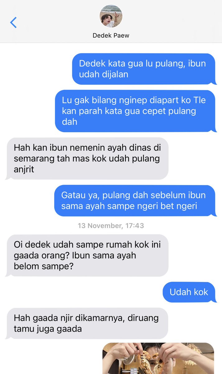 khemzira's tweet image. Part I — Annoying brother

1.