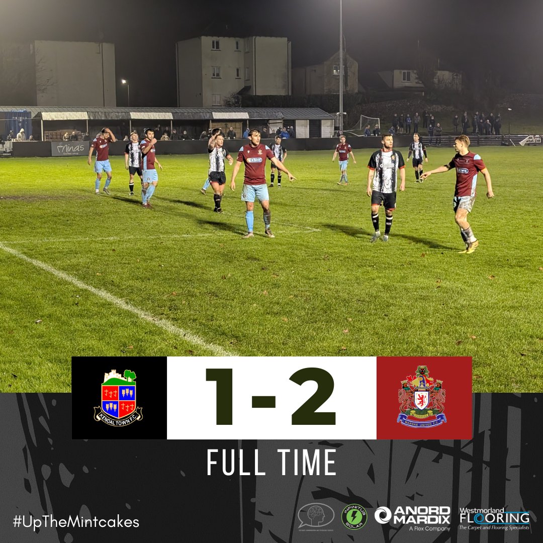 FT | Mintcakes 1-2 Marske United

A frustrating afternoon, as we fall to defeat at home. 

Next up - Horden CW (A) next Saturday. 

#UpTheMintcakes