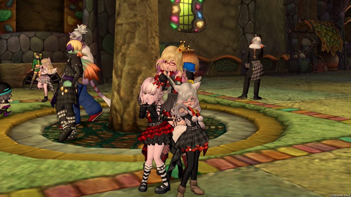 Anzerika_4649's tweet photo. #ドラクエ10
 #ドラクエX 
 #ストリートパンク交流会 
今回は久しぶりにストリートパンク交流会に参加致しました！皆様方の個性的なドレアは色々と参考になりました！素敵な写真も取れて満足です。改めて、スタッフの皆様方ありがとうございました！ https://t.co/Qb6vaVfvxY
