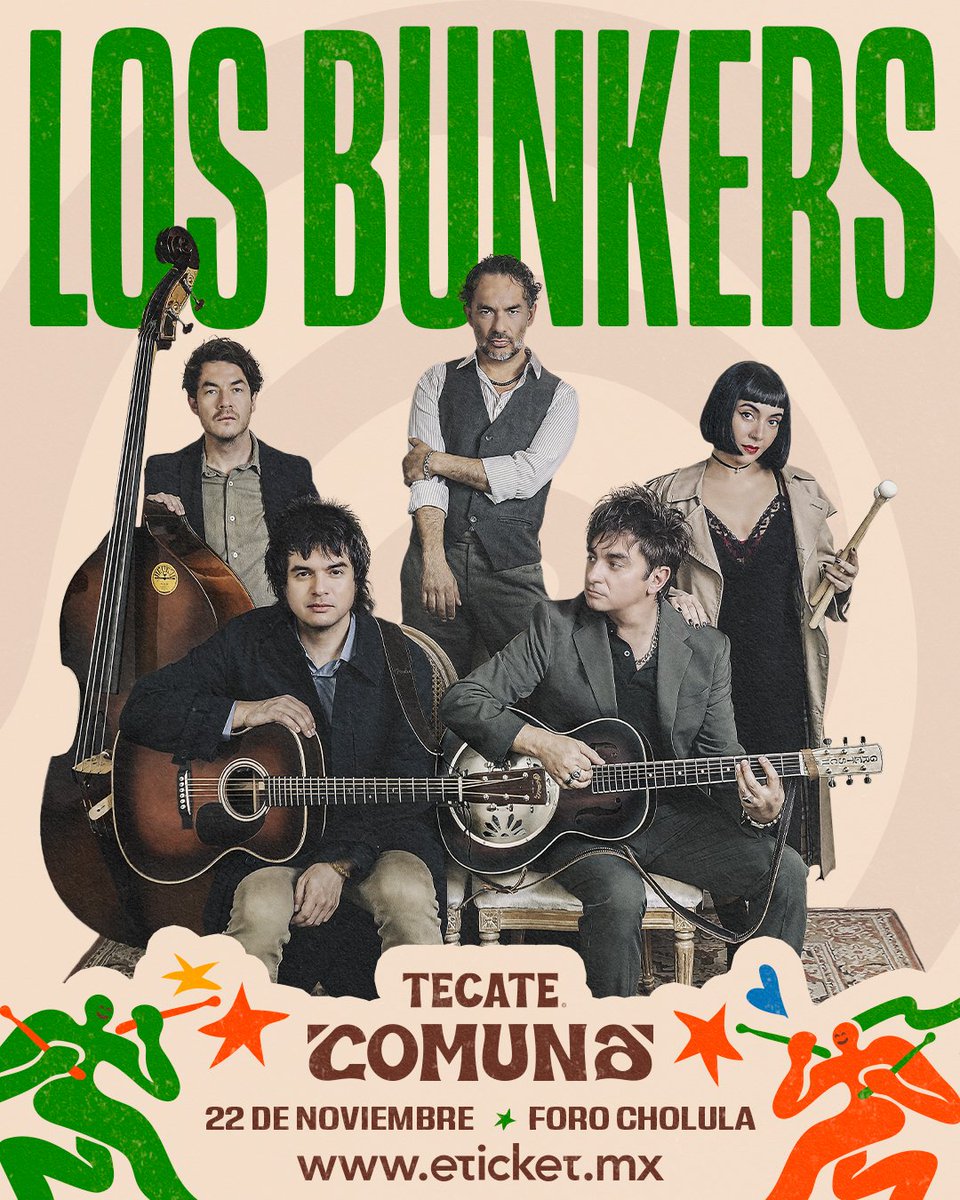 Daily_Bunkers's tweet image. #LosBunkers en #Puebla 💥

Esta noche la banda de presentará en festival #TecateComuna 🙌🏼

#GiraAcústica
#MTVUnpluggedLosBunkers