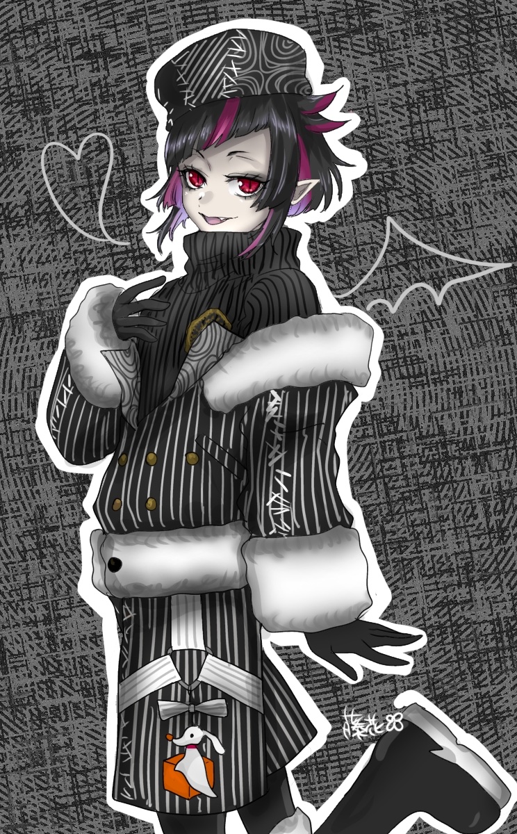 ハロリリ描いてみた♡