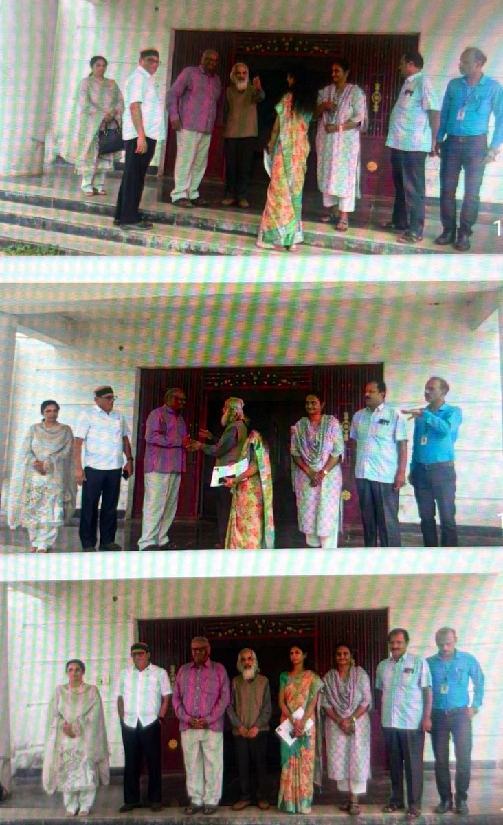 MusingGee's tweet image. In another news, my father is back home with his 2nd PhD 🙂.

Everyone at the University wanted a photo with the young 86 year old scholar who flew from North India for his viva voce. 

From being the youngest graduate to the oldest PhD holder, that was some journey. 💐

Share…