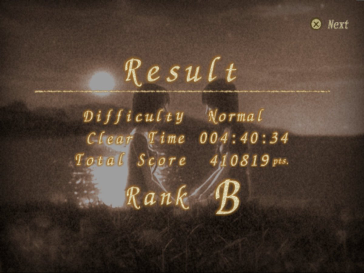 Inmate7269's tweet image. It&apos;s been MANY years since I played through #FatalFrame2 Crimson Butterfly. I was obsessed with it so much in high school that all these years later I still remember practically the whole game.

I actually shocked myself by getting a B.

We are so close to the Remake next year...