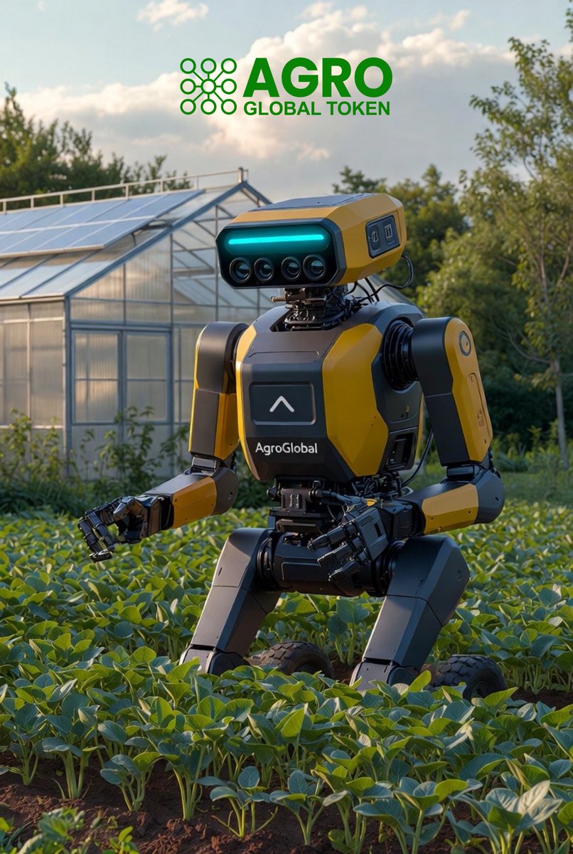agroglobaltoken's tweet image. 🌱 Future of Agriculture

AgroGlobal is transforming farmlands with smart technology and transparent data.
Each step is verified on-chain, giving farmers and consumers full confidence.
This new era brings efficiency, sustainability, and trust to agriculture. 🌍✨

🤖 Smart…