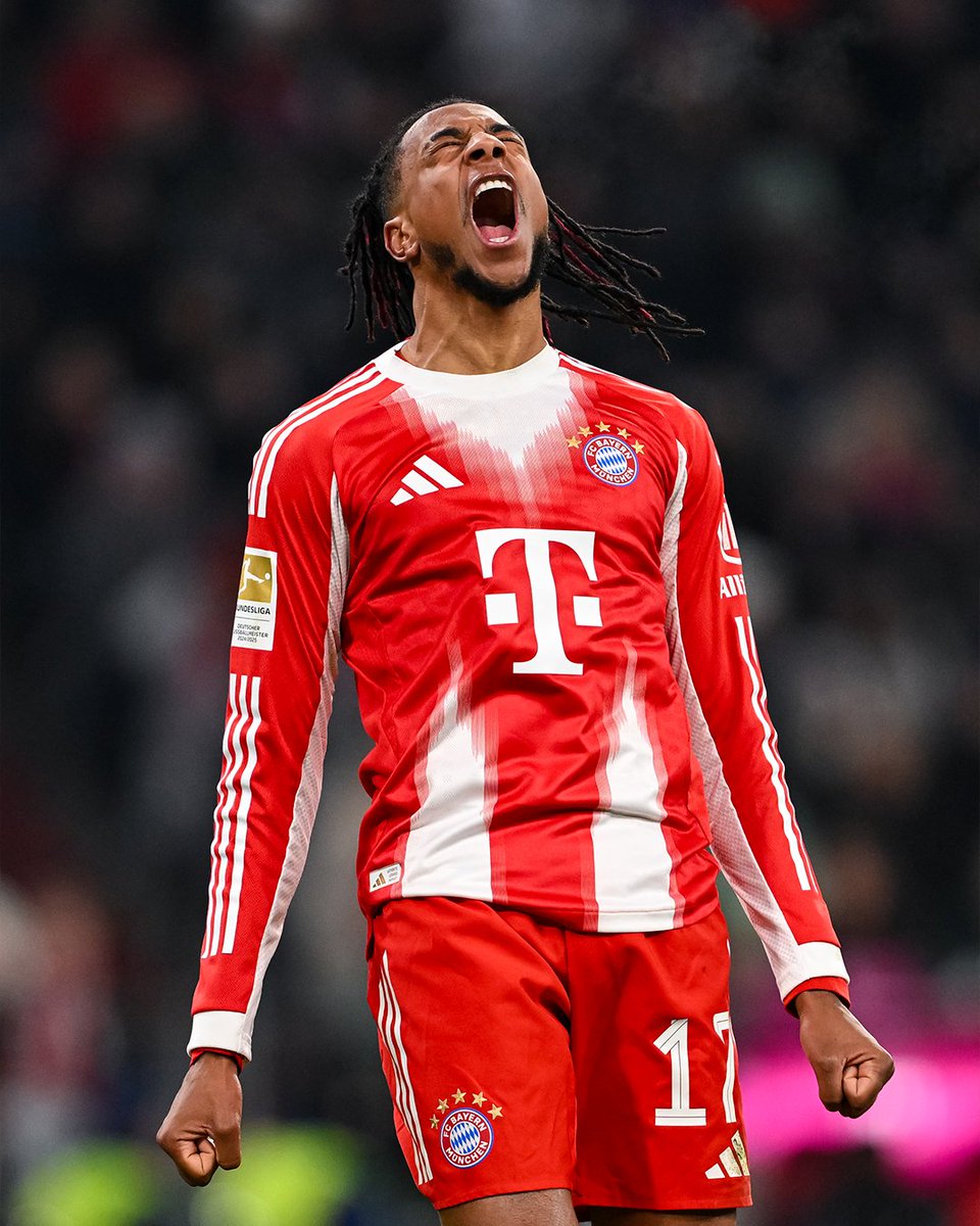 At 23 years and 345 days, Michael Olise is the youngest Bayern Munich player ever to be involved in five goals in a single Bundesliga game 🔥