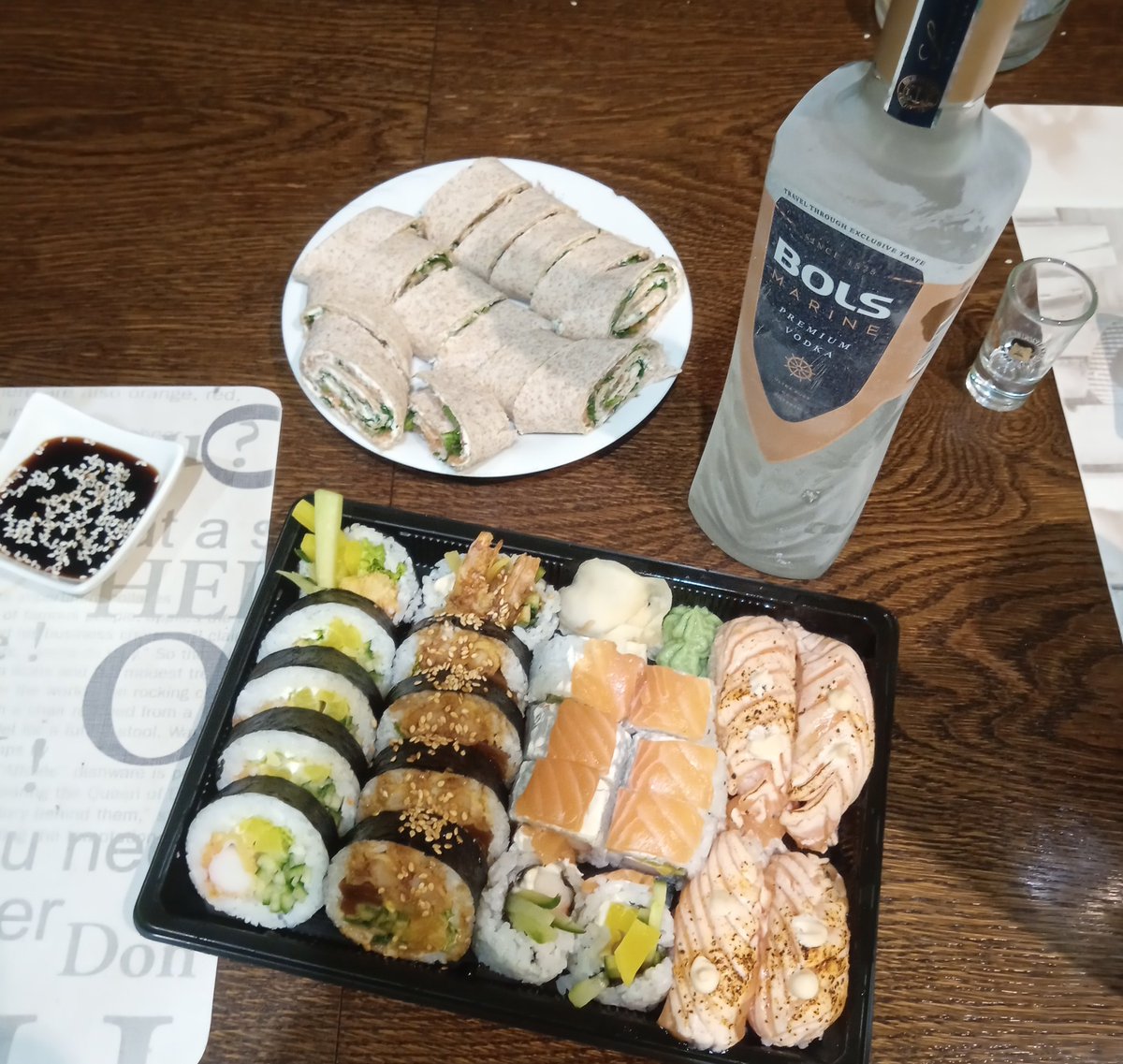 Okrągła dziewiętnasta rocznica, uszanowaliśmy się z Kąkubiną.
Miłego wieczoru Szanownym 👋😁