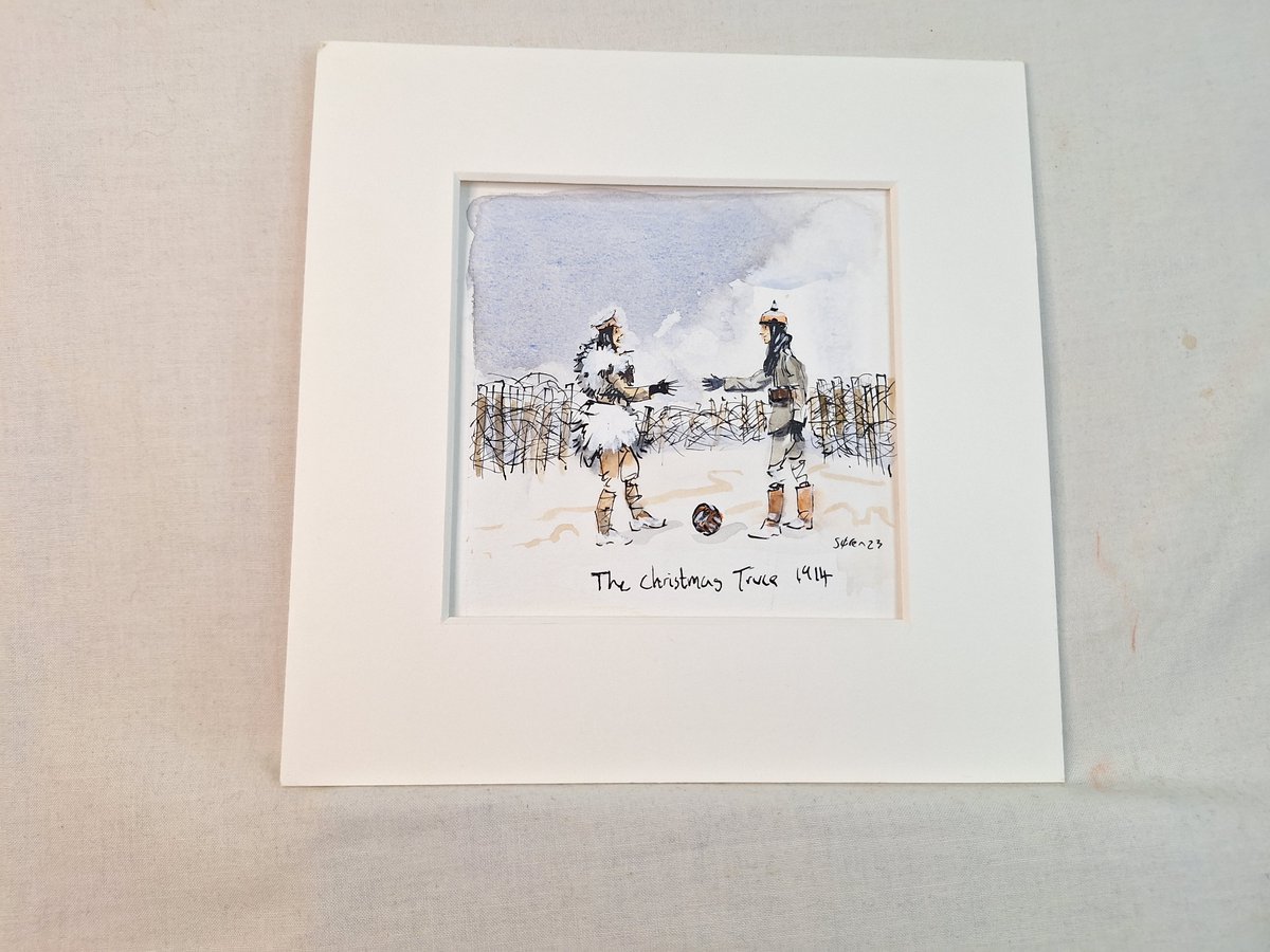 NJanagill's tweet image. #flandersfields #Ypres
#pen&amp;amp;ink #watercolour
#illustrationart #comicart #sacrifice
#dadsarmy #history 
art &amp;amp; illustrations direct from a artist that has previously exhibited at the Royal Academy ebay.co.uk/itm/3646789410…