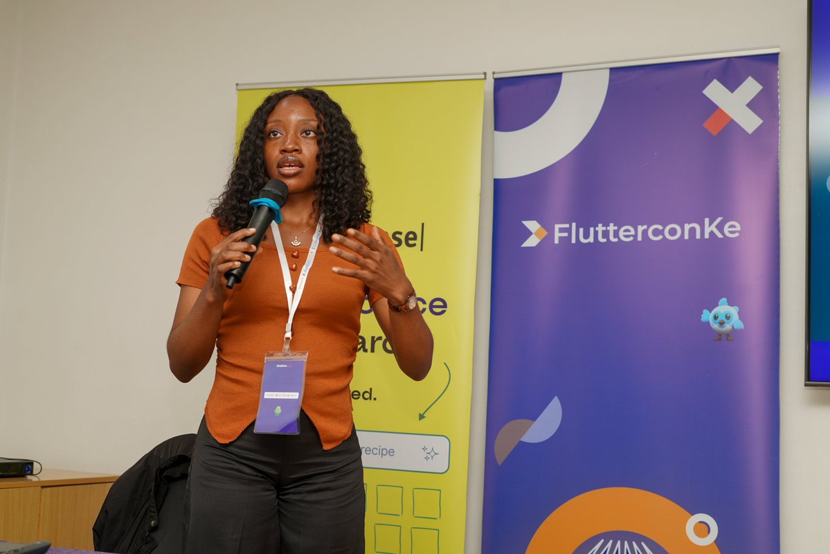 nikki_eke's tweet image. Earlier this month, I was in Nairobi for @droidconke / @FlutterconKE, where I spoke about using @rive_app to move beyond static animations and build responsive, data-driven motion in Flutter.