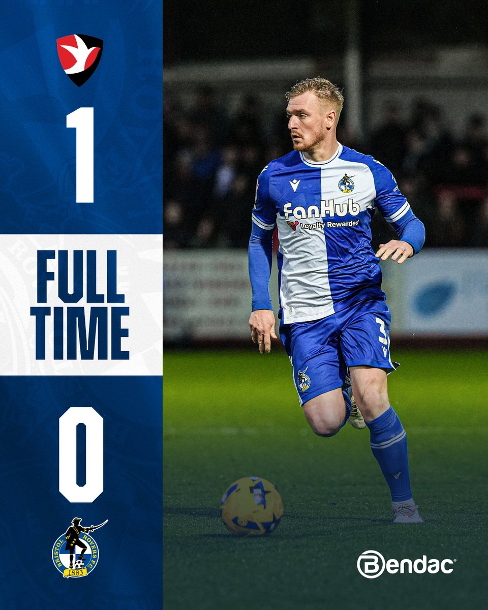 Official_BRFC's tweet image. Defeat at the EV Charger Points Stadium.