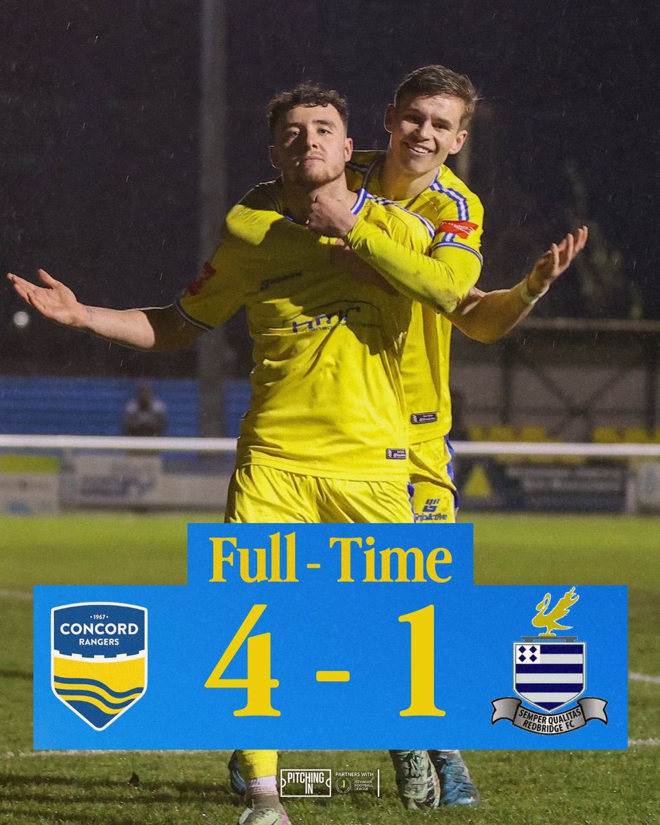 ConcordRangers's tweet photo. Back to winning ways with a huge three points🤩

#YAMC💛💙 https://t.co/CsmfGtrTdb