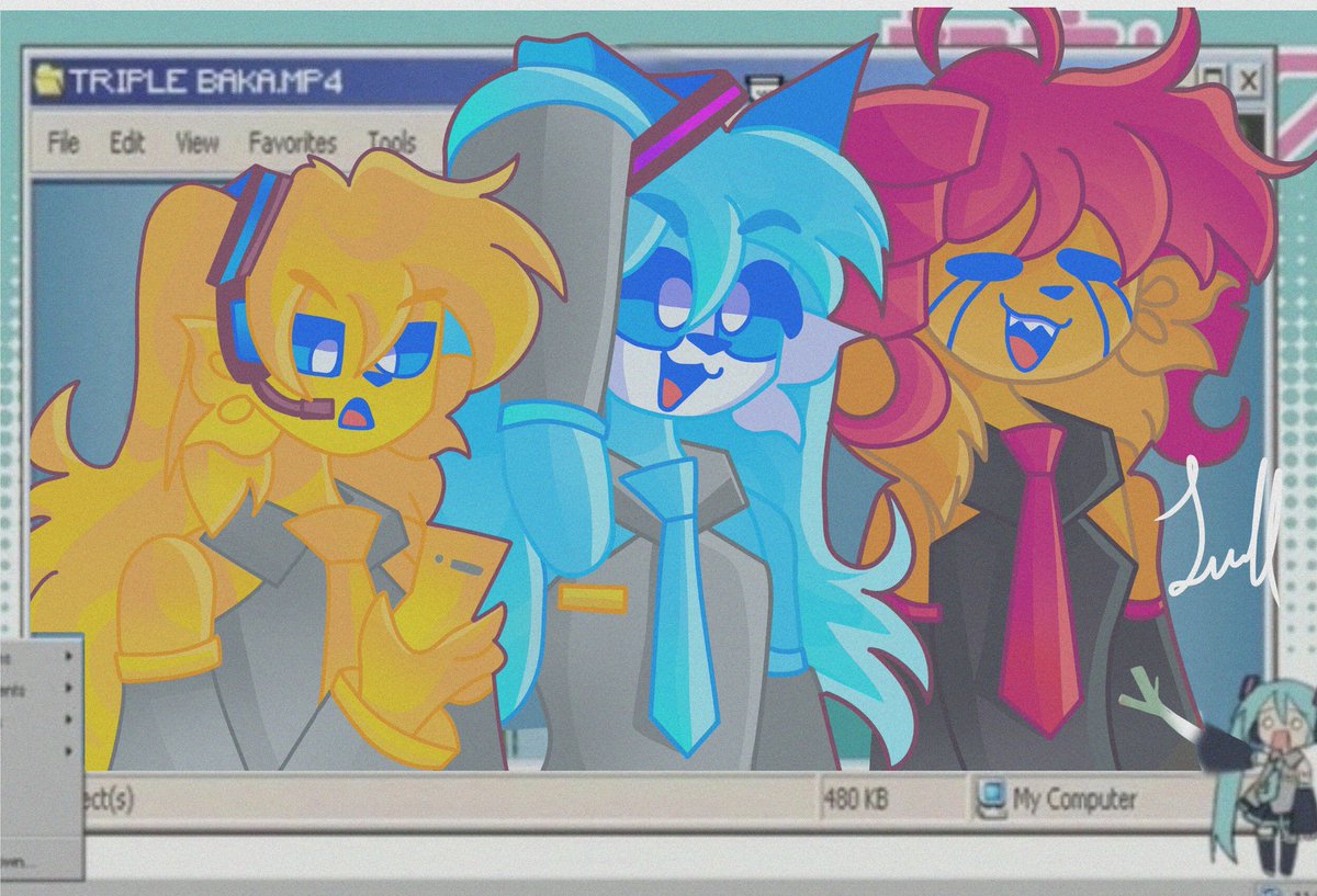 •Día 2 intentando que <a href="/MikecrackYT/">Mikecrack ໒(ᵔᴥᵔ)७</a> me siga 🍰 ✨
•ₜᵣᵢₚₗₑ Bₐₖₐ
•
•Mike-Neru💛
•Akela-Miku🩵
•Exe-Teto ❤️
•
•Headcanon: A exe le fascina el vocaloid y su vocaloid favorito es Teto 🙀✨
<a href="/MikeExeYT/">MikeExe ໒(xᴥx)७</a>
#CoMPaS #LPDM