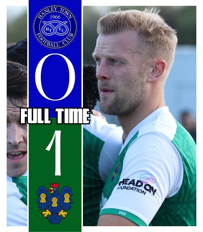 𝐅𝐔𝐋𝐋 𝐓𝐈𝐌𝐄

A HUGE WIN!!!!

🟦 Hanley Town | 0
🟩 Northwich Victoria | 1

#Vics | #Trickies | <a href="/MidlandLeague/">Capelli Sport Midland Football League</a>
