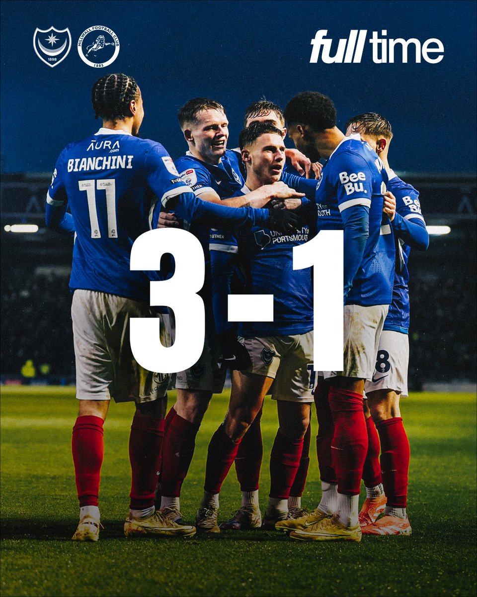 Pompey's tweet image. VICTORY. 💪