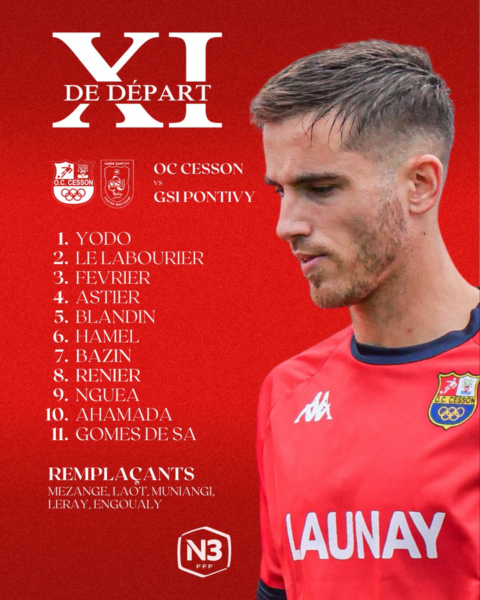 OCCessonFoot's tweet image. 𝙇𝙀 𝙓𝙄 𝘾𝙀𝙎𝙎𝙊𝙉𝙉𝘼𝙄𝙎 👊

#OCCGSI