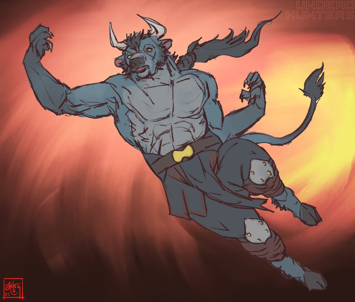 Minovember study sketch