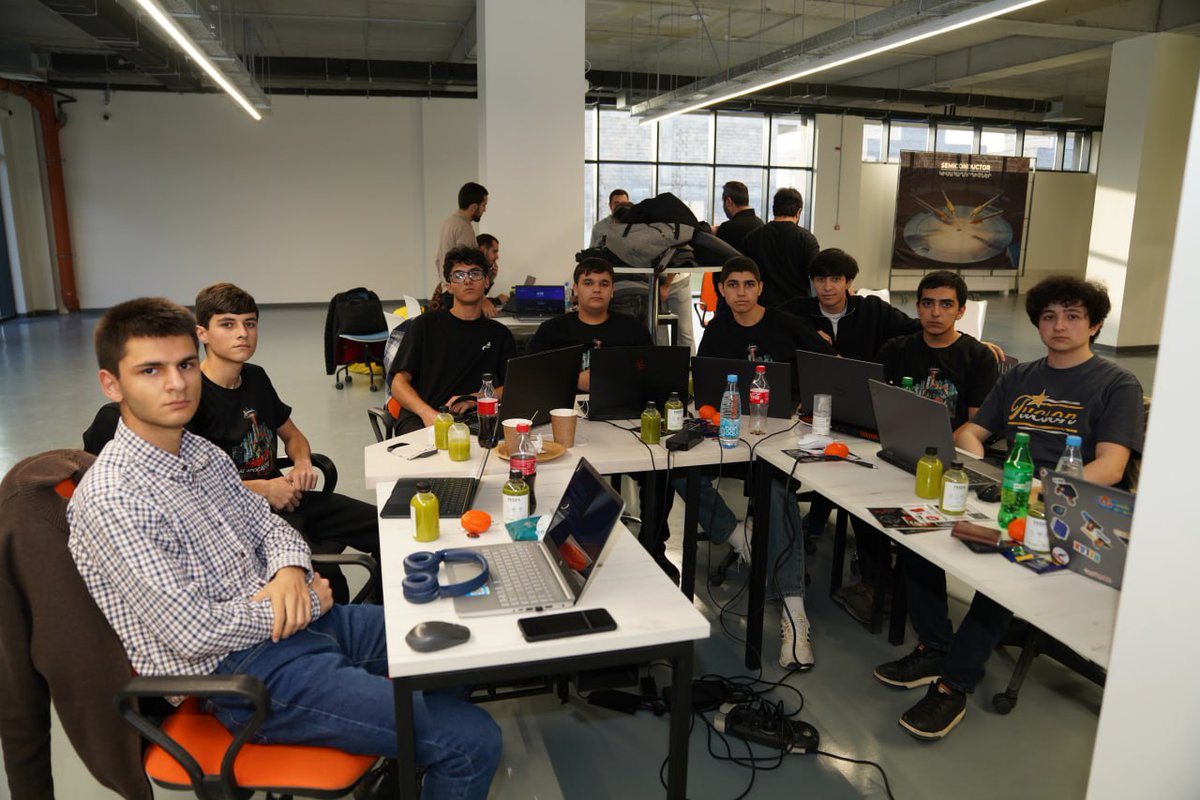 eif_hightech's tweet image. 🏴 The international-format #CTF (Capture The Flag) competition titled “AI APOCALYPSE 2025”, organized by the CyHub Armenia- EIF Cybersecurity Initiative of the EIF - Enterprise Incubator Foundation,  is currently taking place at the Engineering City - Implemented by EIF.