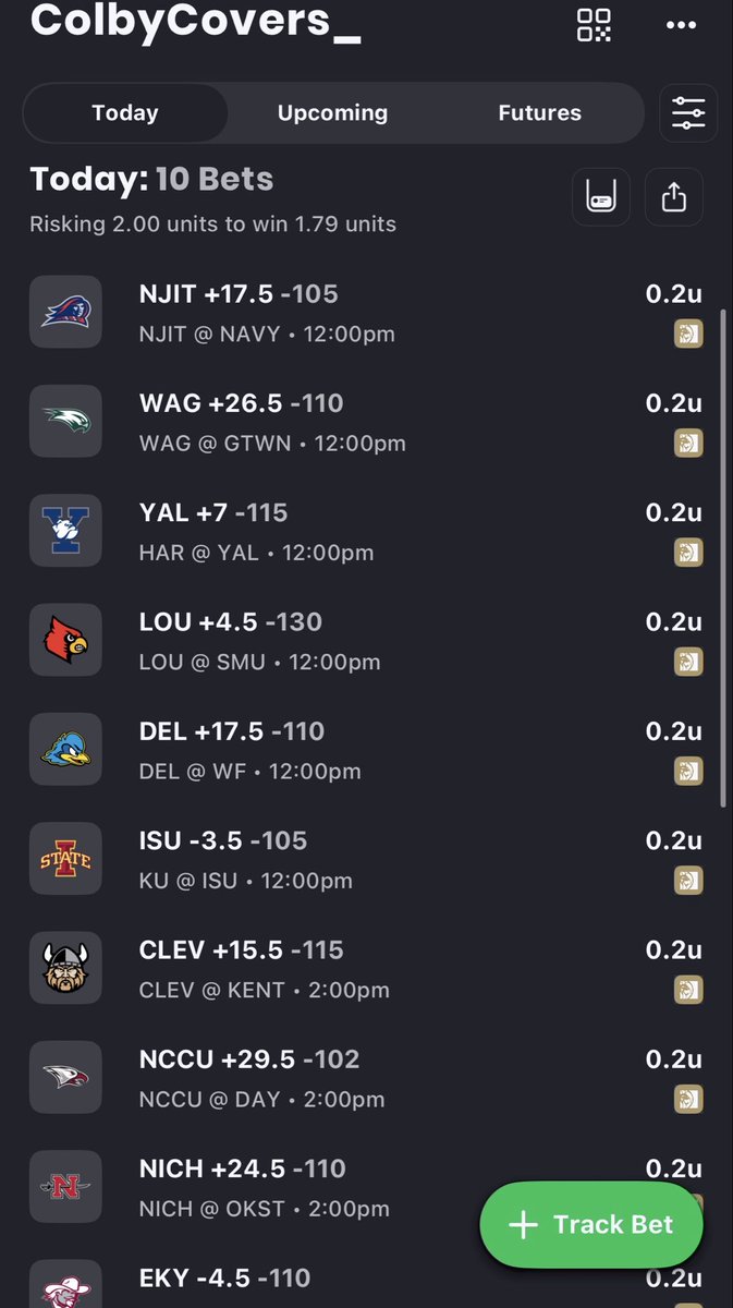 ColbyCovers's tweet image. BUSY SATURDAY  WE GOT   #COLLEGEHOOPS &amp;amp; #COLLEGEFOOTBALL 🔥🔥🔥

ALOT OF PLAYS TODAY ✅✅✅
 
LET’S MAKE SOME PROFIT💰💰💰

@TCEonSGPN @GamblingPodcast @TheSGPNetwork @mid_madness @BetMGM 

#CollegeBasketball #CollegeFootball
#GamblingX #BetMgm #SGPN #TCESGPN