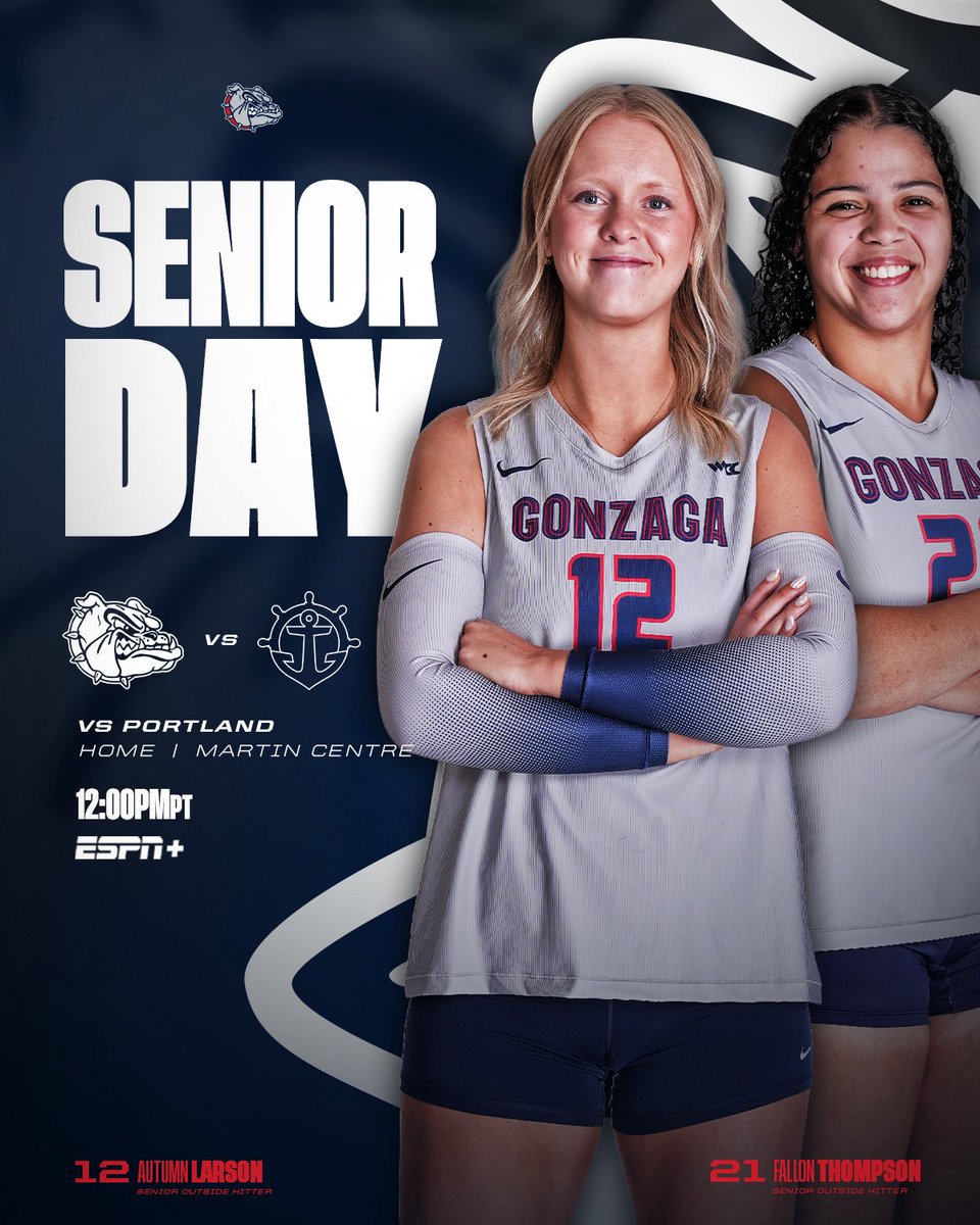 ZagVolleyball's tweet photo. Come catch the final home game of the season in the Martin Centre! https://t.co/glBFwkxIId