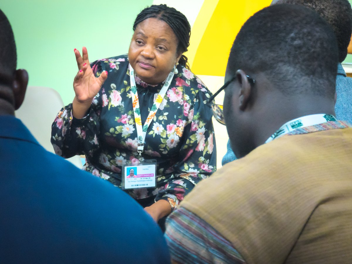 SASSCAL_ORG's tweet image. SASSCAL at COP30: Roundtable Highlights
SASSCAL’s Executive Director, Prof. Nelago Indongo, facilitated a round-table discussion organised by the German Federal Ministry of Research, Technology and Space🇩🇪.