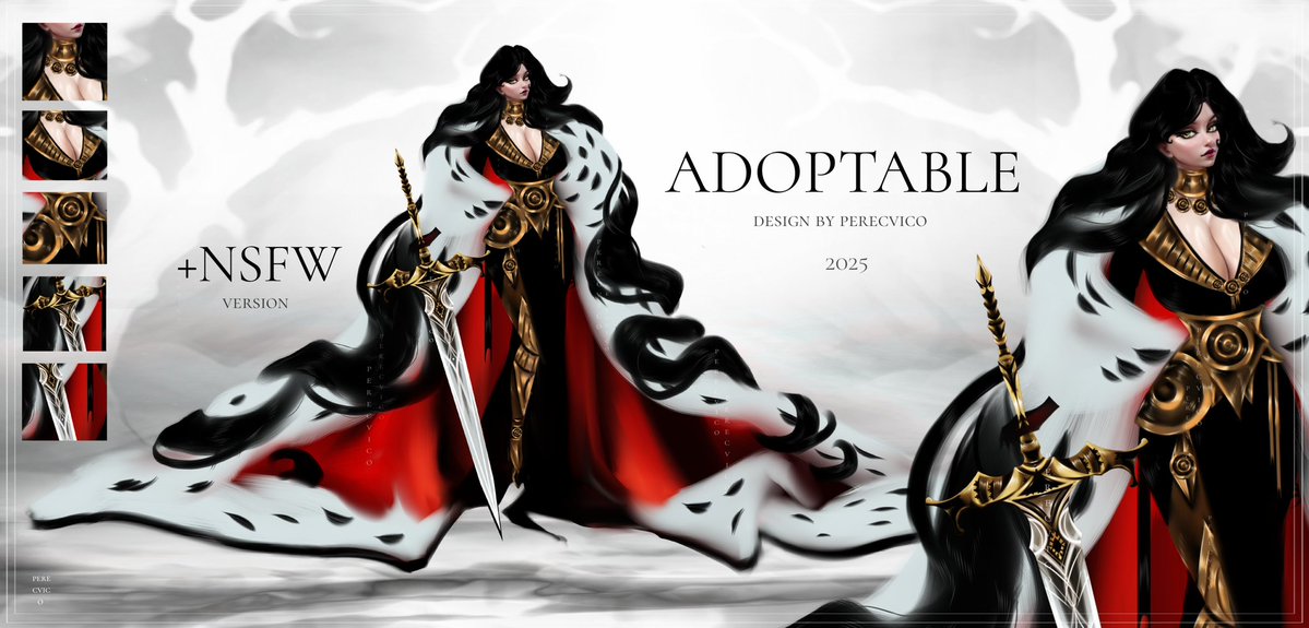 perecvico's tweet image. OPEN ADOPTABLE AUCTION #152 🌹
#adopt #adoptables #adoptable #oc #characterdesign #DnD  #DnDcharacter  #Vtuber

Information below 👇