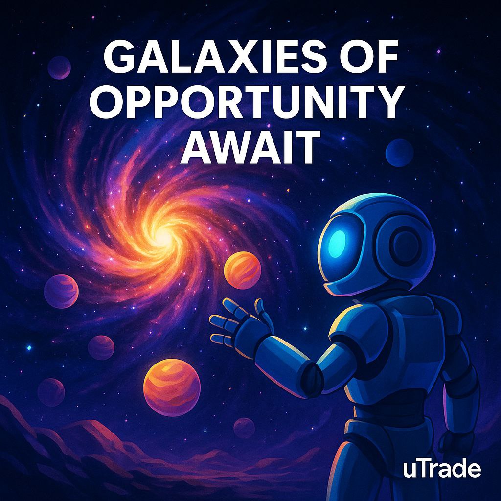 Galaxies of opportunity await.

🌠 The crypto universe is endless – full of unexplored markets and hidden treasures.

With uTrade automation, you don’t just watch the stars – you trade among them.

Discover. Explore. Profit. 🚀
🔗 utrade.vip
🔗