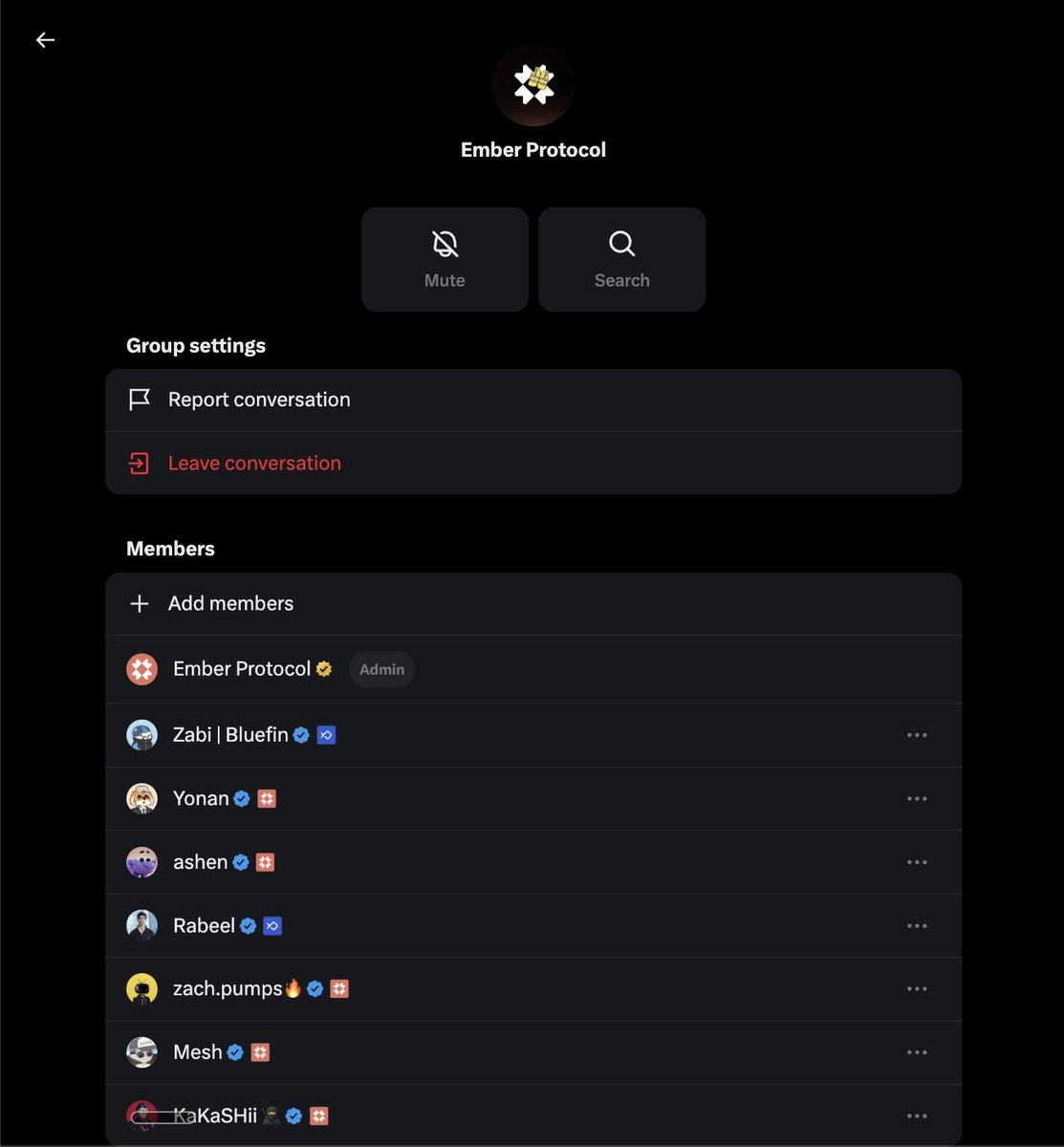 EmberProtocol_'s tweet image. Who wants to join the new Ember group chat? We need more friends.