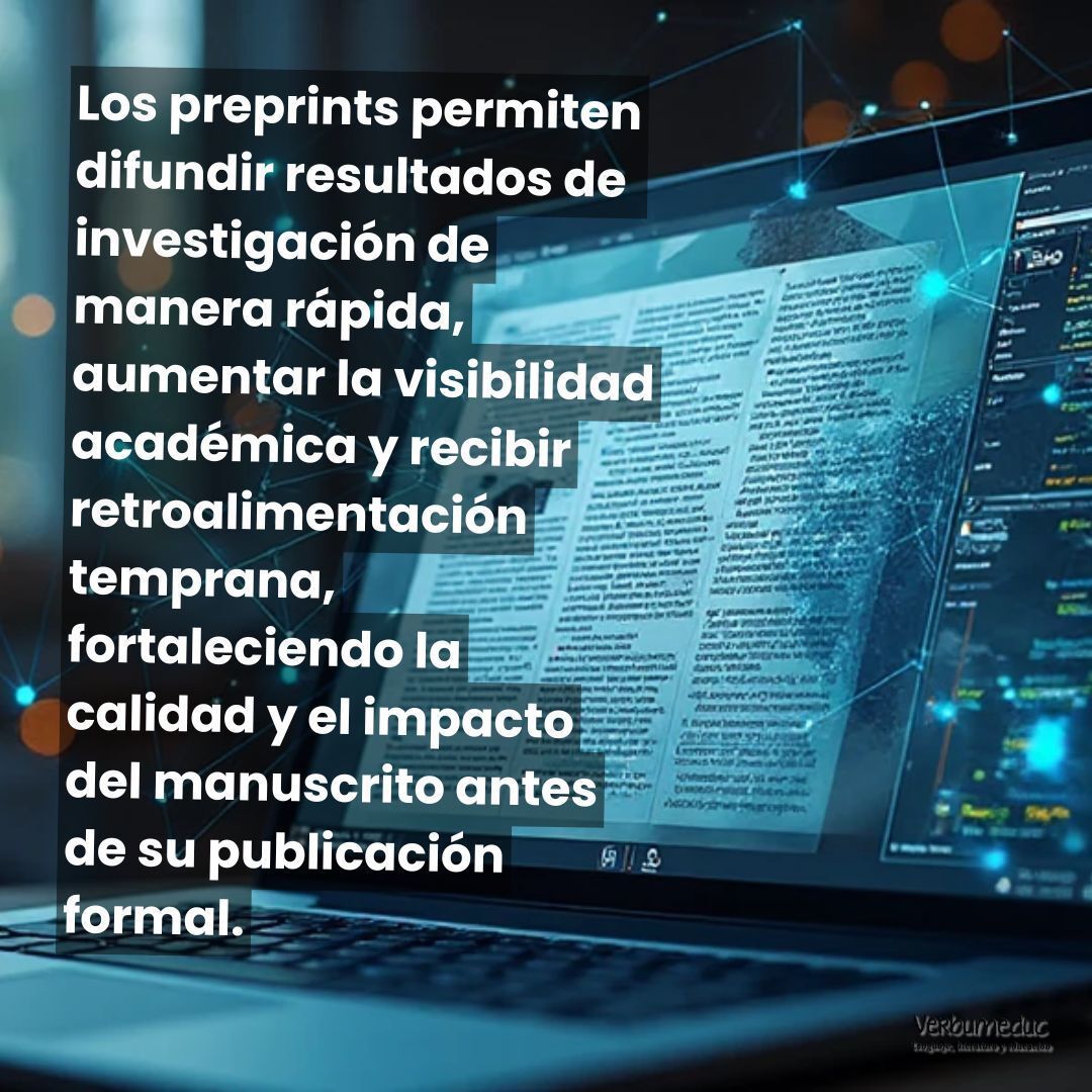 Verbumeduc's tweet image. Descubre cómo los preprints pueden impulsar tu visibilidad académica y acelerar la difusión de tus investigaciones 📚✨.
tinyurl.com/4xxz55rf
#Ciencia
