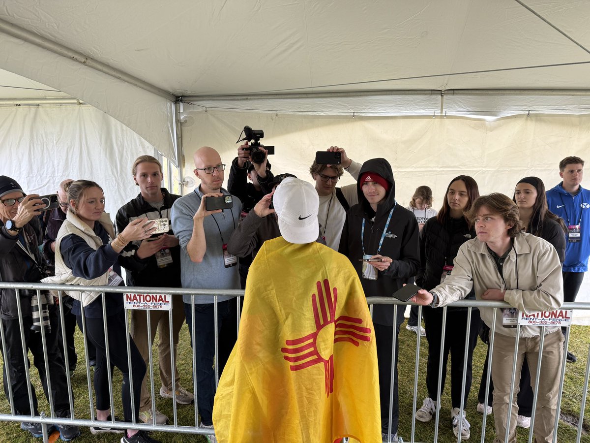 UNMLoboXCTF's tweet image. New Mexico&apos;s Champion 🏆

#GoLobos