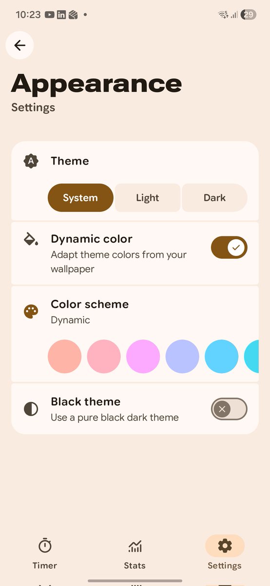 nsh_zero7's tweet image. Tomato now uses Google&apos;s new Google Sans Flex font that integrates quite nicely with the Material 3 Expressive design. Tomato is one of the first apps to use this new font!

Get Tomato play.google.com/store/apps/det…

#JetpackCompose #Android #AndroidDev #Material3 #Material3Expressive