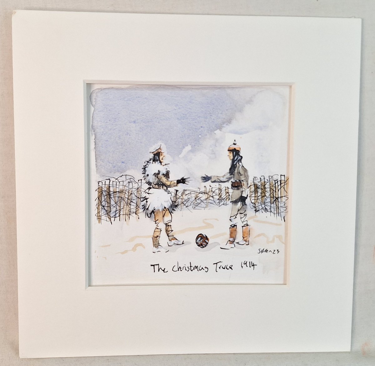 NJanagill's tweet image. #flandersfields #Ypres
#pen&amp;amp;ink #watercolour
#illustrationart #comicart #sacrifice
#dadsarmy #history 
art &amp;amp; illustrations direct from a artist that has previously exhibited at the Royal Academy ebay.co.uk/itm/3646789410…