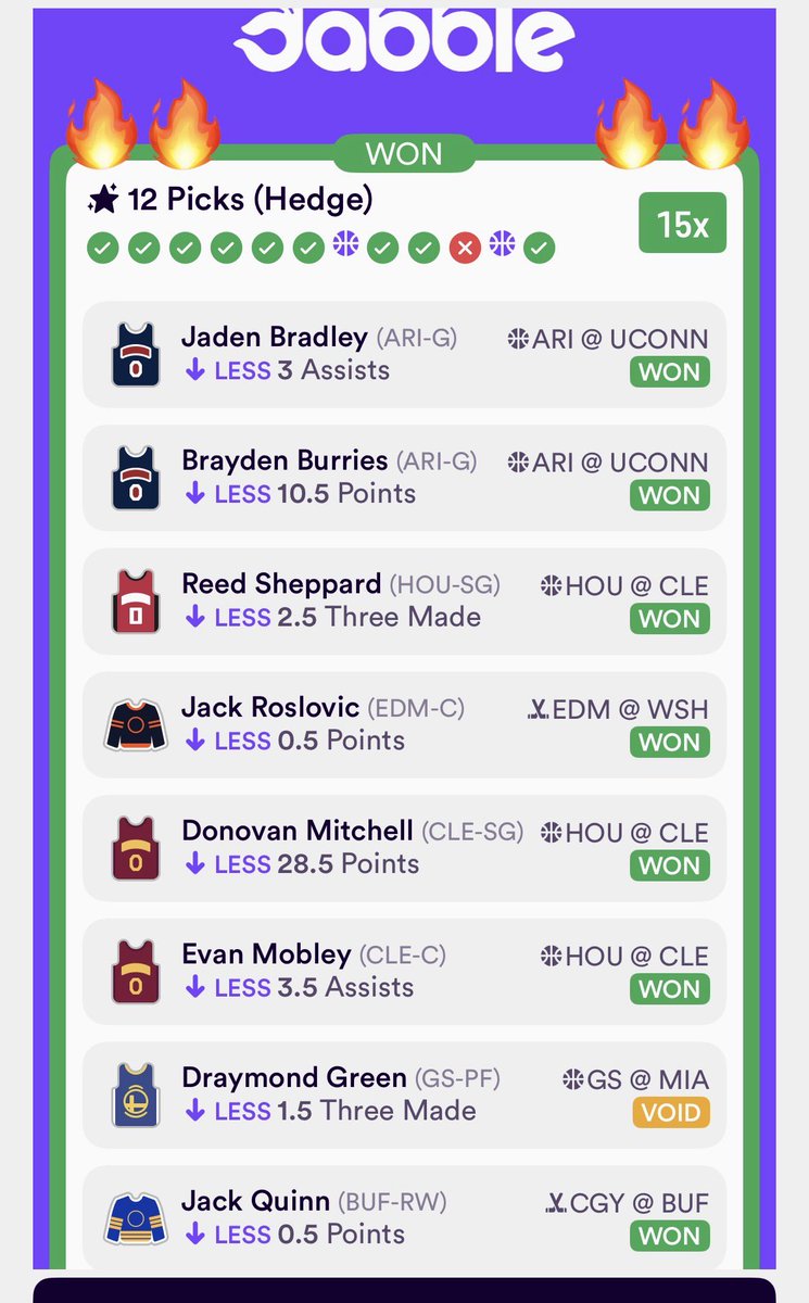 BDSportings's tweet image. $100 To $10K CHALLENGE🚨🚨🚨

🪜DAY 4 LADDER🪜

$748 👉 $1,398 (-115)

1. LIKE &amp;amp; RETWEET

2. COMMENT 🪜

3. CHECK DM

DAY 3 WIN ✅

UCLA TT Ov. (78.5)🔥💸

🚨SUBSCRIBE🚨

dubclub.win/r/p/pri-mebrs/…

Code: Bdsportings 

DABBLE FREE $25👆

MATCH👇

sleeper.com/promo/Bdsporti…

#NBA

👇