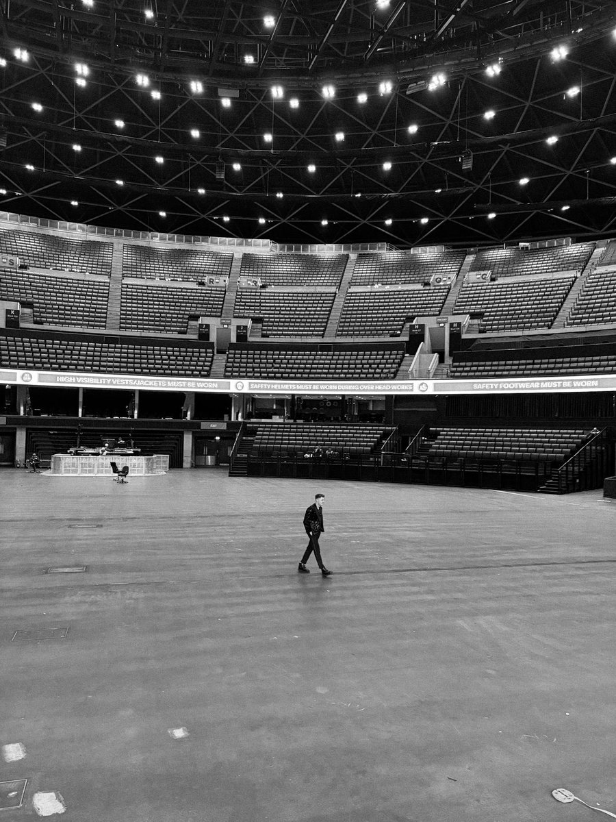 From my first wee school gig to years of graft in pubs, and twenty years of writing songs in bedrooms, basements and buses… it’s all led to tonight at @ovohydro . What a journey it’s been. I know so many of you are already out there, raising a well-deserved dram or two before