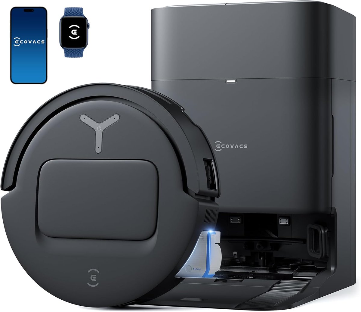 ReviewLisa4521's tweet image. BLACK FRIDAY DEAL UP TO -50%
ECOVACS DEEBOT T80 Omni Robot Vacuum &amp;amp; Mop – 18000Pa Suction, AI Navigation, All-in-One Station
Price after discount:$499.99
Buy now: amzn.to/4reJk8L
#RobotVacuum #RobotMop #DEEBOTT80 #Ecovacs #SmartCleaning #HomeCleaning #VacuumAndMop