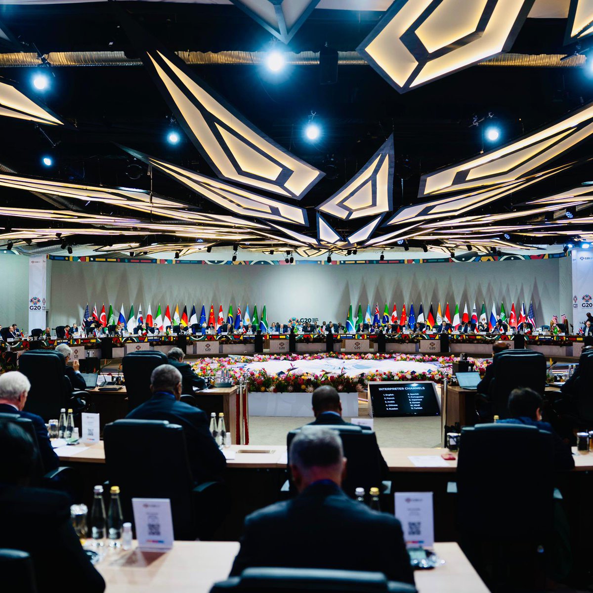 Prima sessione #G20SouthAfrica