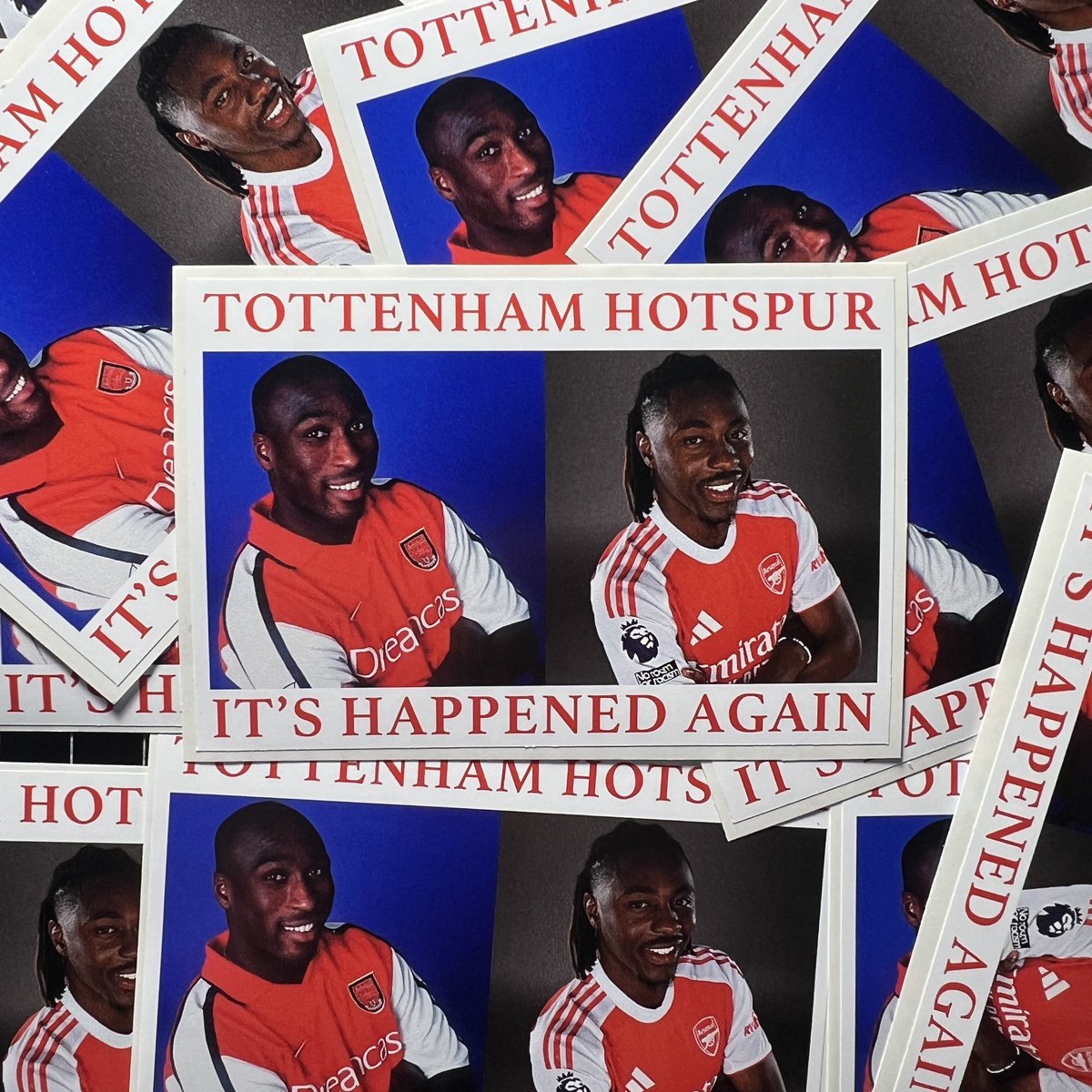 Tottenham Hotspur It’s Happened Again 🔴⚪️

Arsenalstickers.com